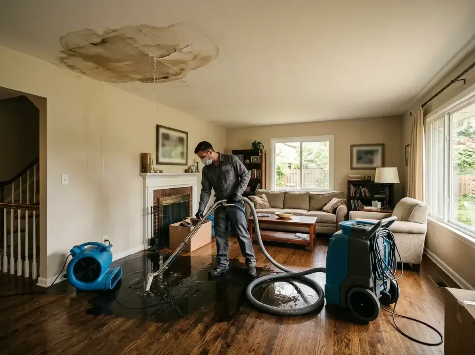 attic-pipe-burst-ceiling-drip-008 — frequently asked questions, Water Damage Restoration & Carpet Care in Minneapolis, KS